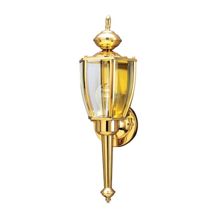 Westinghouse Westinghouse Polished Brass LED Wall Lantern 66924